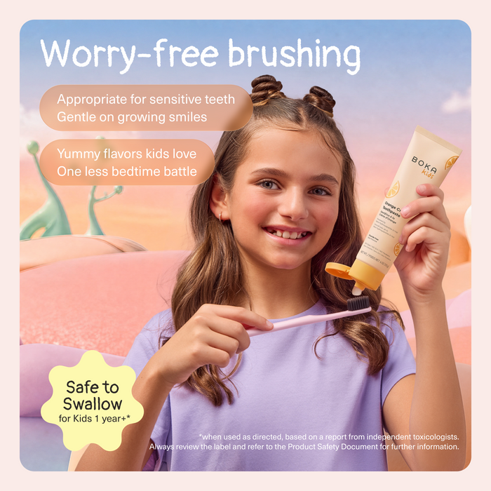 Orange Cream Kids Nano-hydroxyapatite Toothpaste
