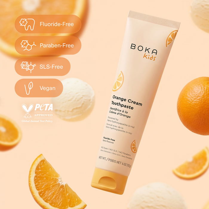 Orange Cream Kids Nano-hydroxyapatite Toothpaste