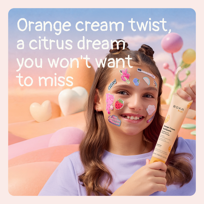 Orange Cream Kids Nano-hydroxyapatite Toothpaste