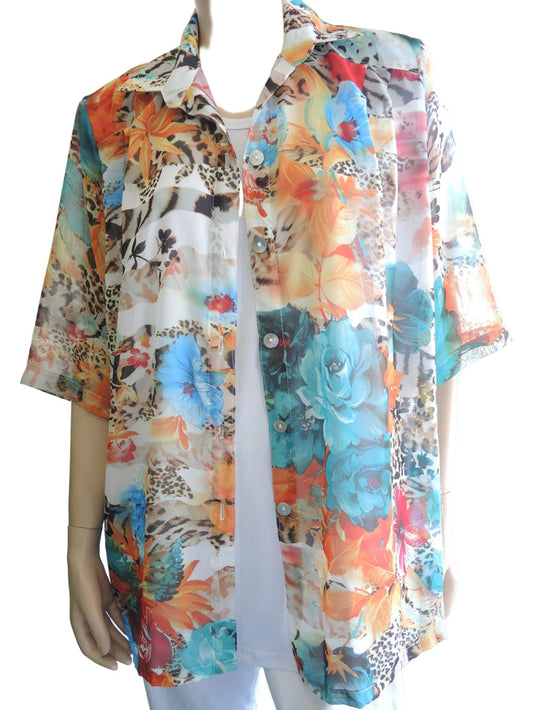 Party Girl Chiffon Blouse