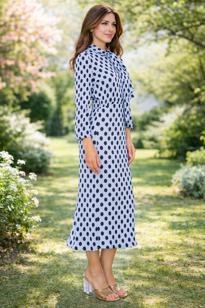 Polka Dot Bodre Skirt-2 Colors