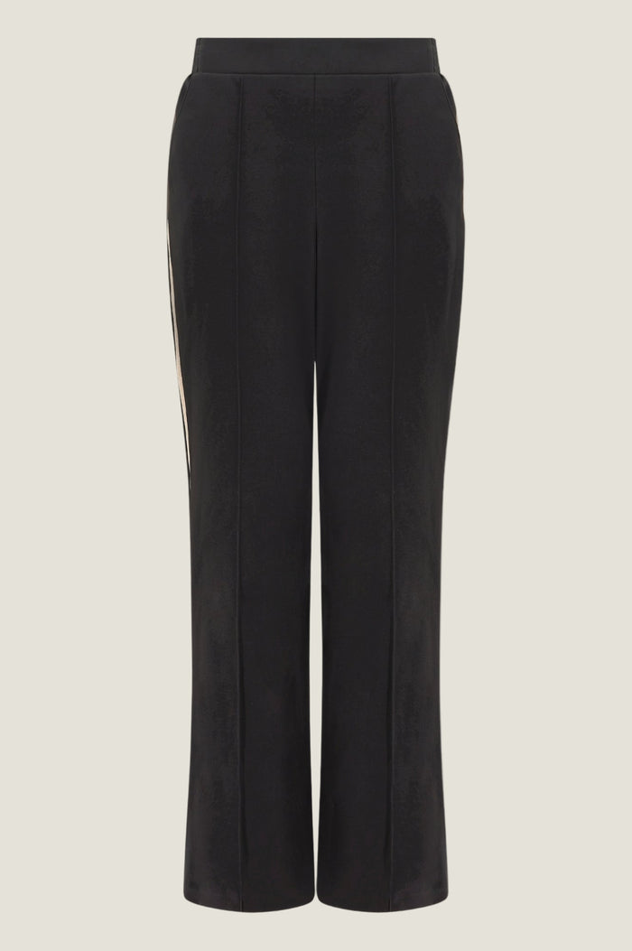 Ponte Trousers | Black/Taupe - Aspiga