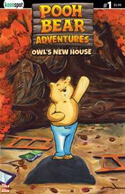 POOH BEAR ADVENTURES OWLS NEW HOUSE #1 (ONE SHOT) CVR B TESSA ROSE POOH RAISES PAW VAR FOC September 7, 2026