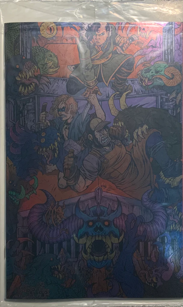 POST MALONE’S BIG RIG # 3 WOLF VIRGIN FOIL VARIANT COVER