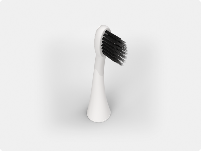 Color: White; replacement toothbrush heads;hero:onetime