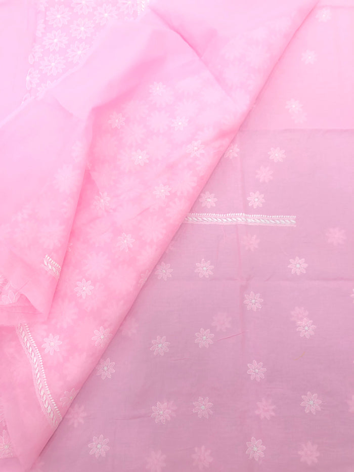 Pure cotton Lucknowi top material