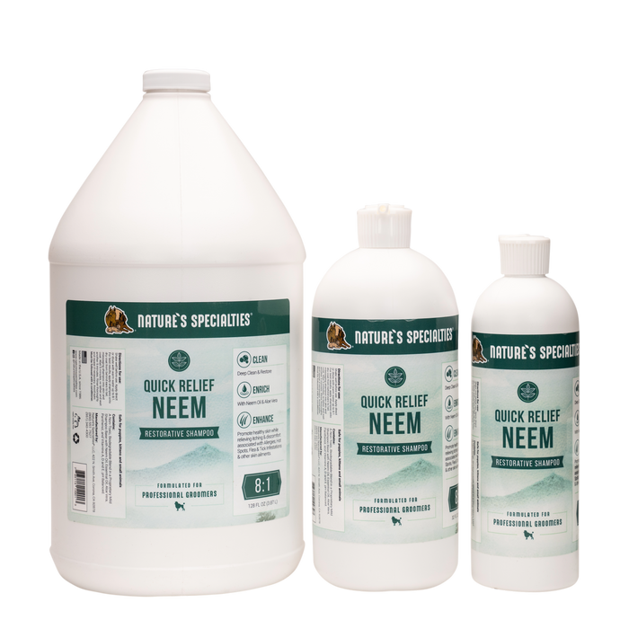 Quick Relief® Neem Shampoo for Dogs & Cats