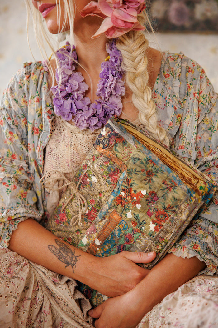 Quilted Patchwork Notebook Magnolia Pearl Clothing