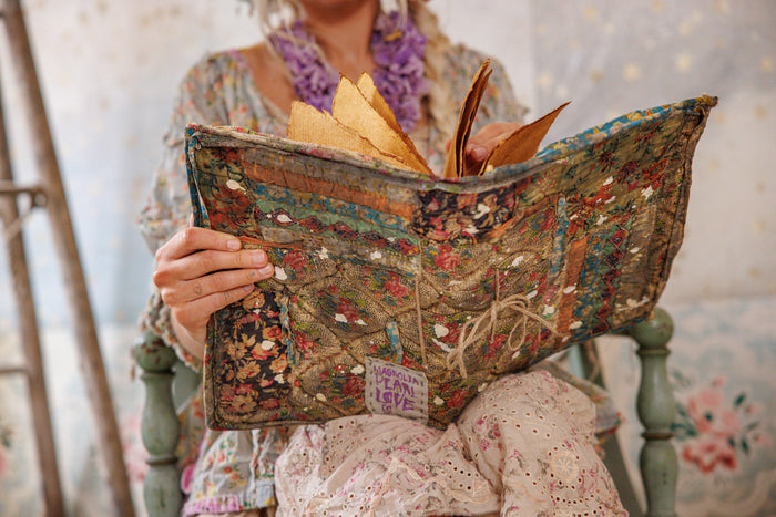 Quilted Patchwork Notebook Magnolia Pearl Clothing