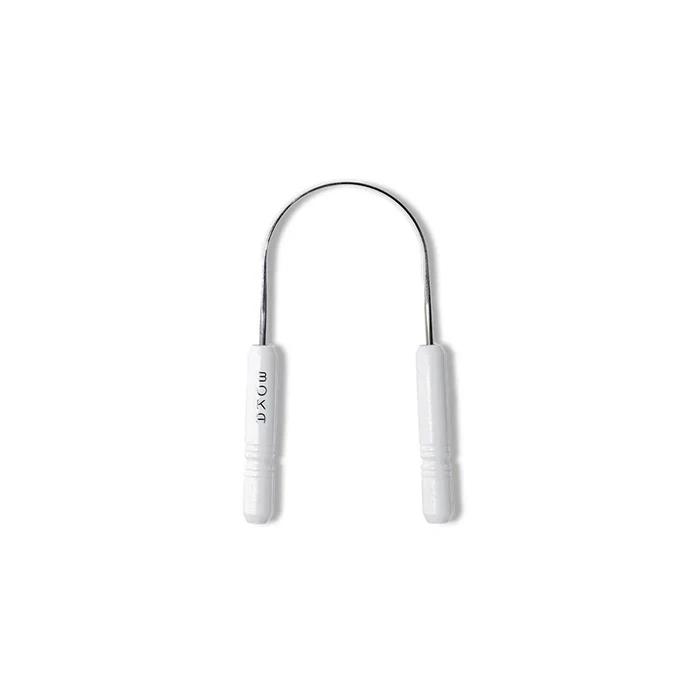 Rasana Stainless Steel Tongue Scraper on a white background