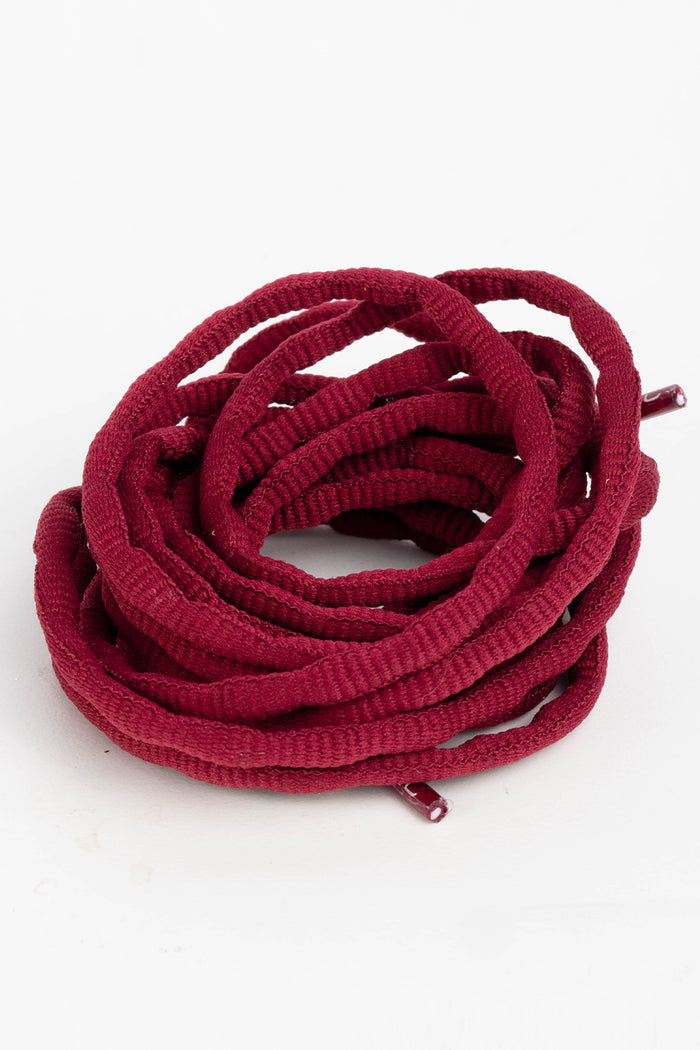 Rebel Shoelaces in Maroon