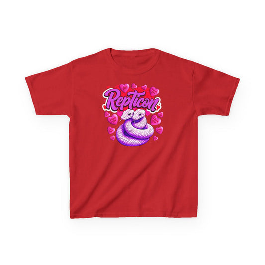 Repticon Kids Heavy Cotton™ Tee w/ Valentine Snakes