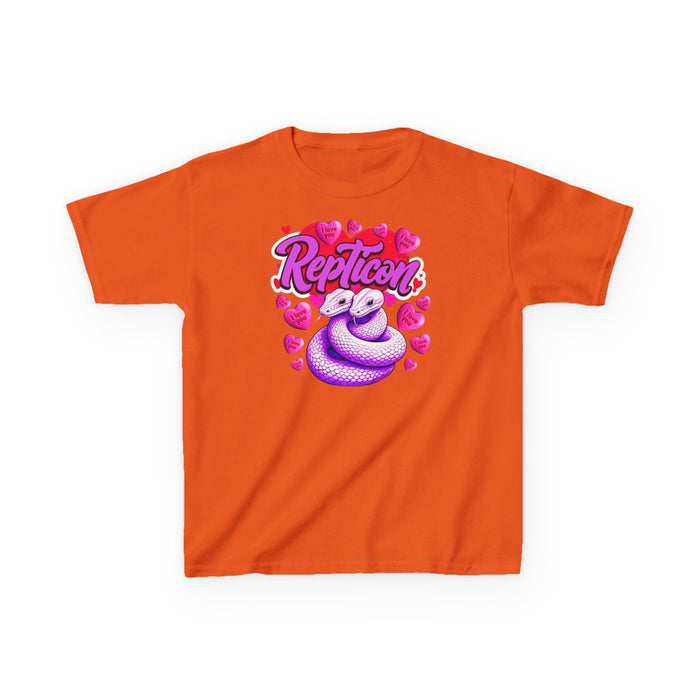 Repticon Kids Heavy Cotton™ Tee w/ Valentine Snakes
