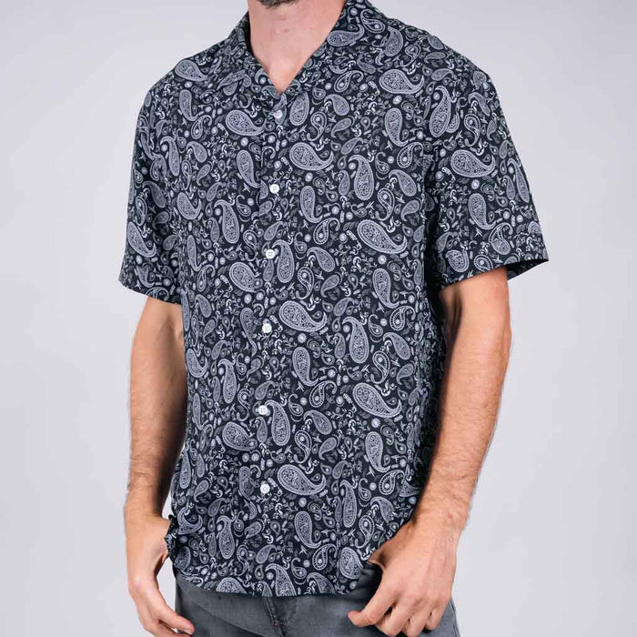 Ronald Resort Shirt - Jet Black