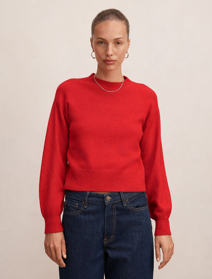 Ruby Crew Neck Sweater Salsa Forever New