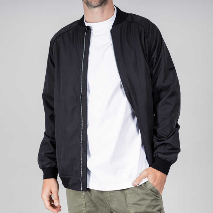Rumsdale Lightweight Harrington Jacket - Jet Black