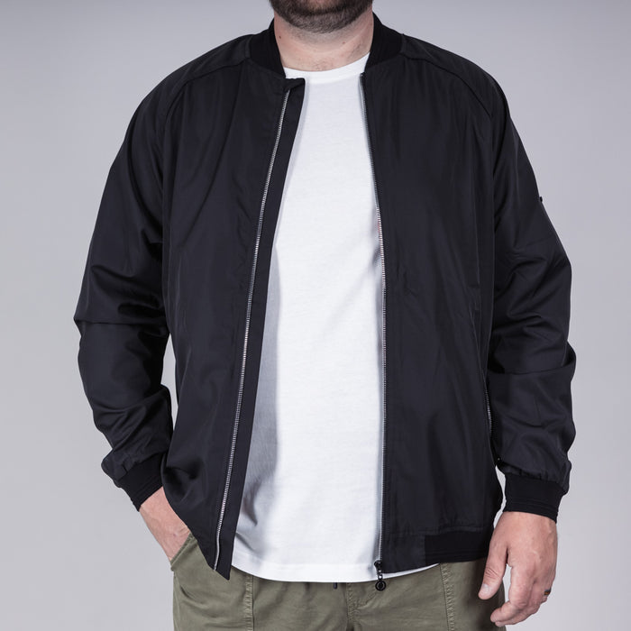 Rumsdale Lightweight Harrington Jacket - Jet Black