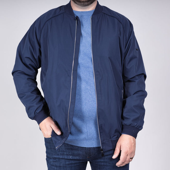Rumsdale Lightweight Harrington Jacket - Medieval Blue