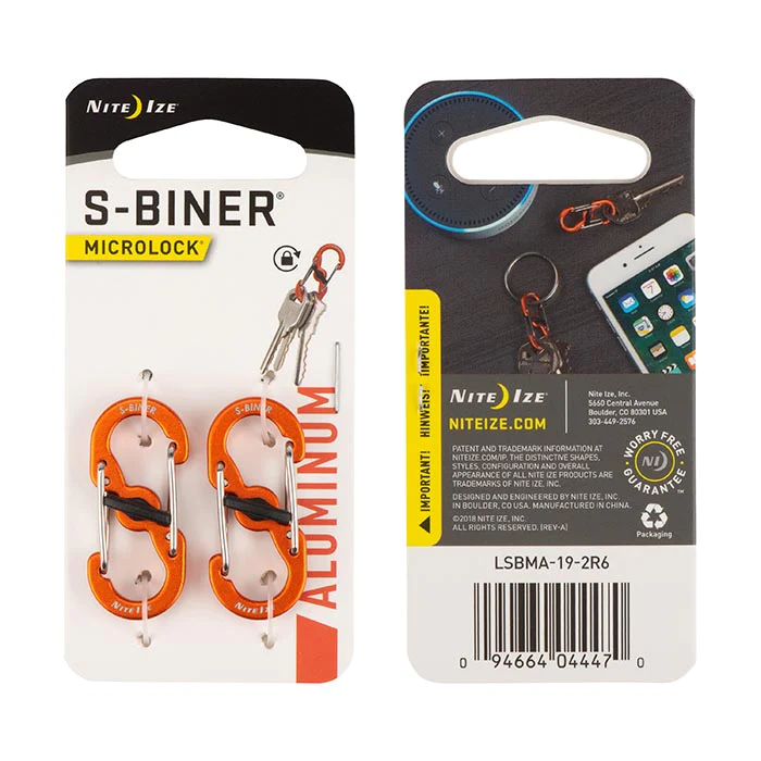 Aluminium / 2-Pack / Orange