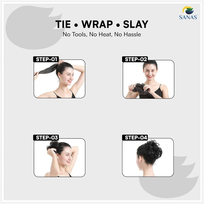 Instant Juda Bun Hair Accessories for Women