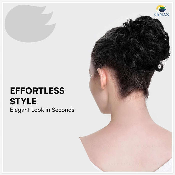Bridal Hair Bun Extension for Women