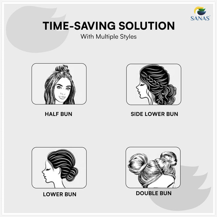 Reusable Synthetic Hair Bun Hair Accessories