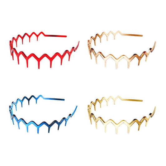 Plastic hair band for women
