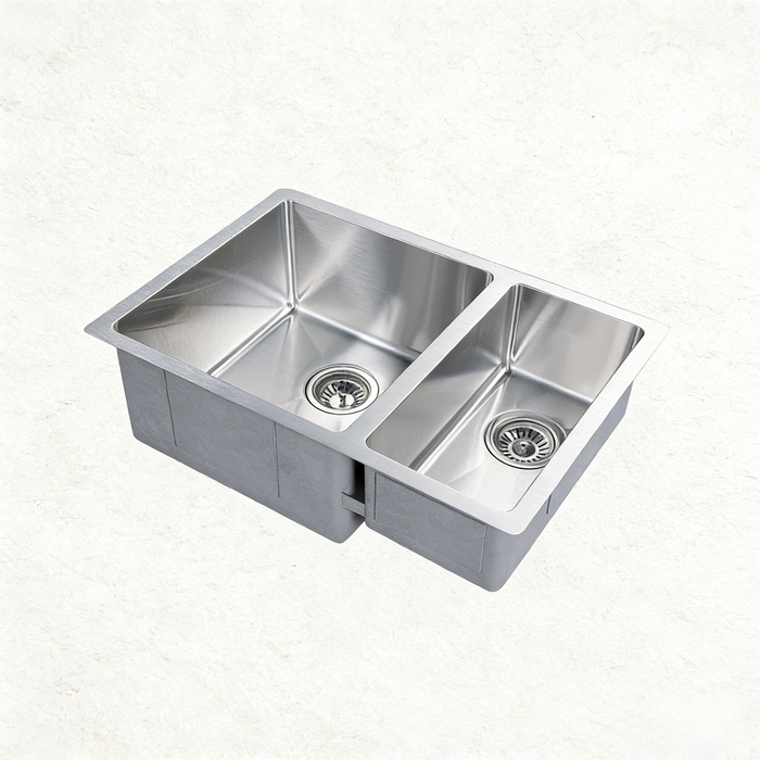 Seamless Metal Kitchen Basin 660*450*220mm