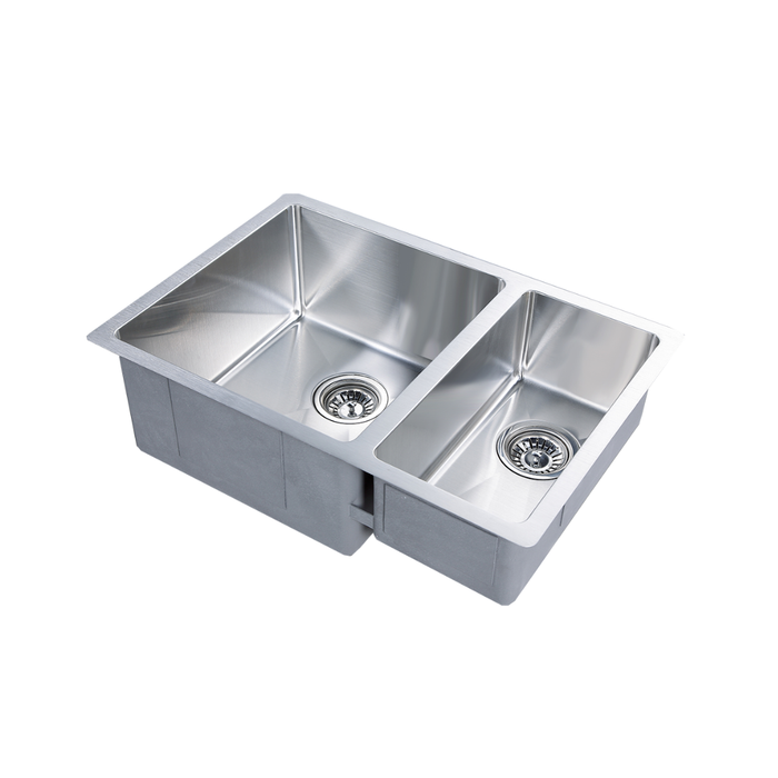 Seamless Metal Kitchen Basin 660*450*220mm