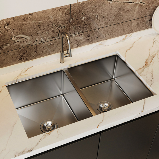 Seamless Metal Kitchen Basin 775*450*220mm