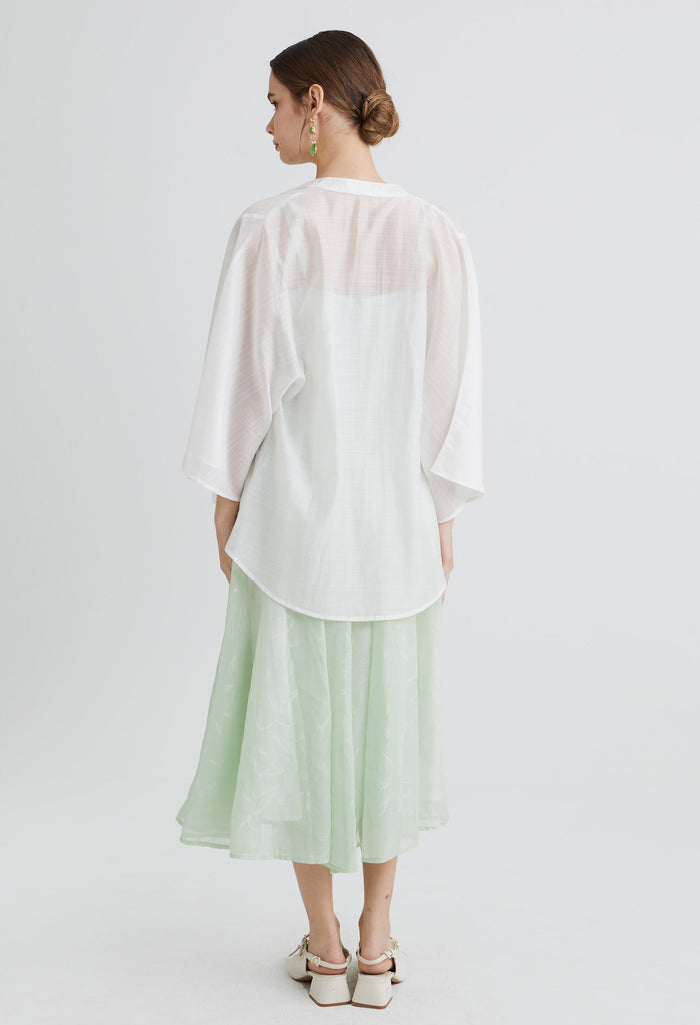 Sheer Sun-cover Cardigan