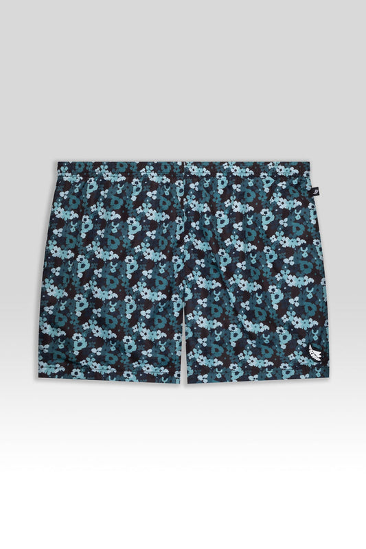 Short de Baño Runner Pixel Floral - Polonio Uruguay