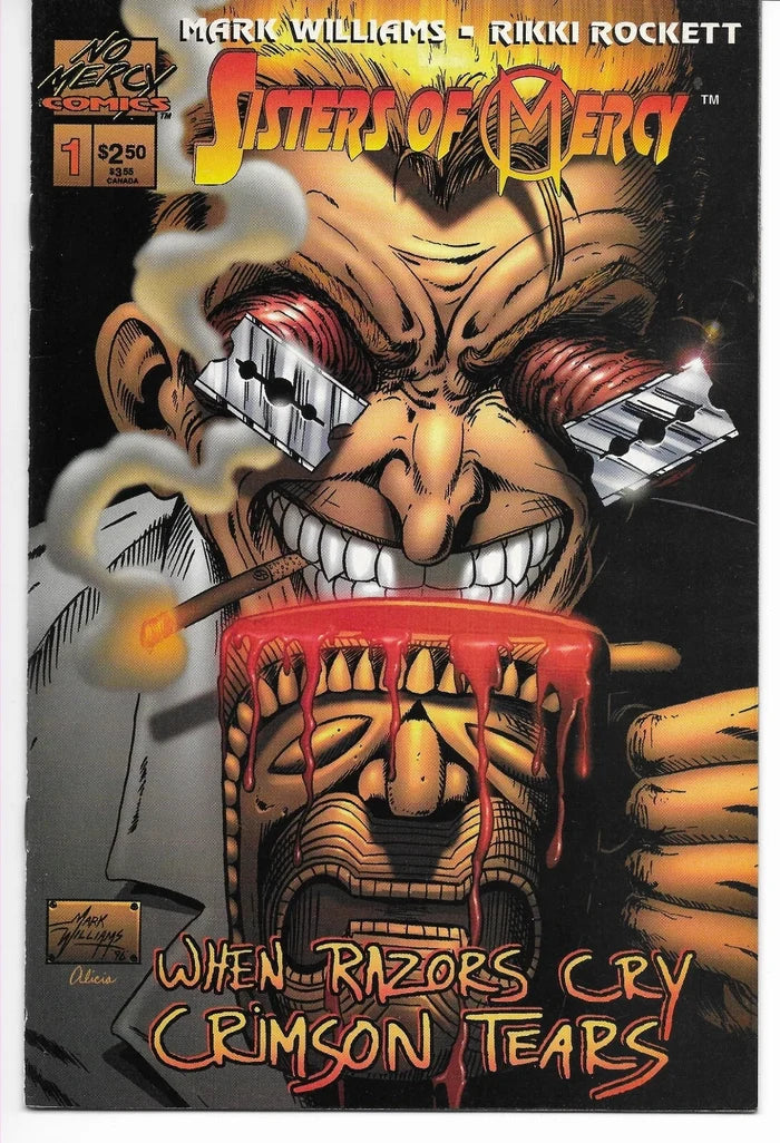 Sisters of Mercy: When Razors Cry Crimson Tears #1 - No Mercy Comics - Rockett
