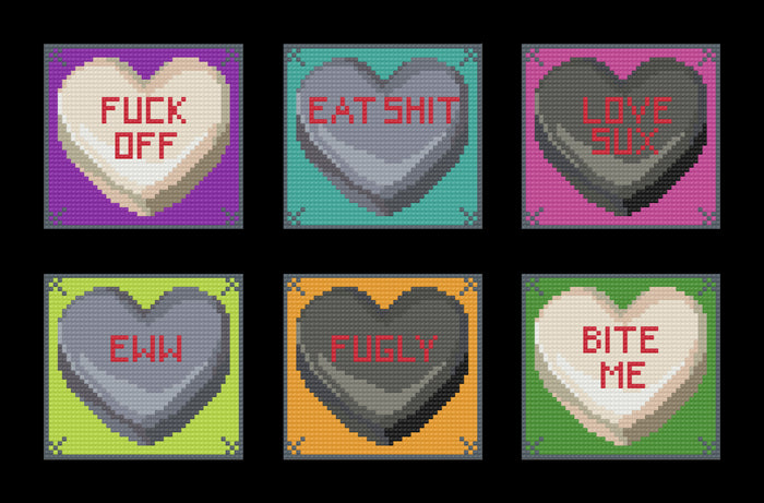 Sour | Minis | Pixel Charted | Ready To Ship