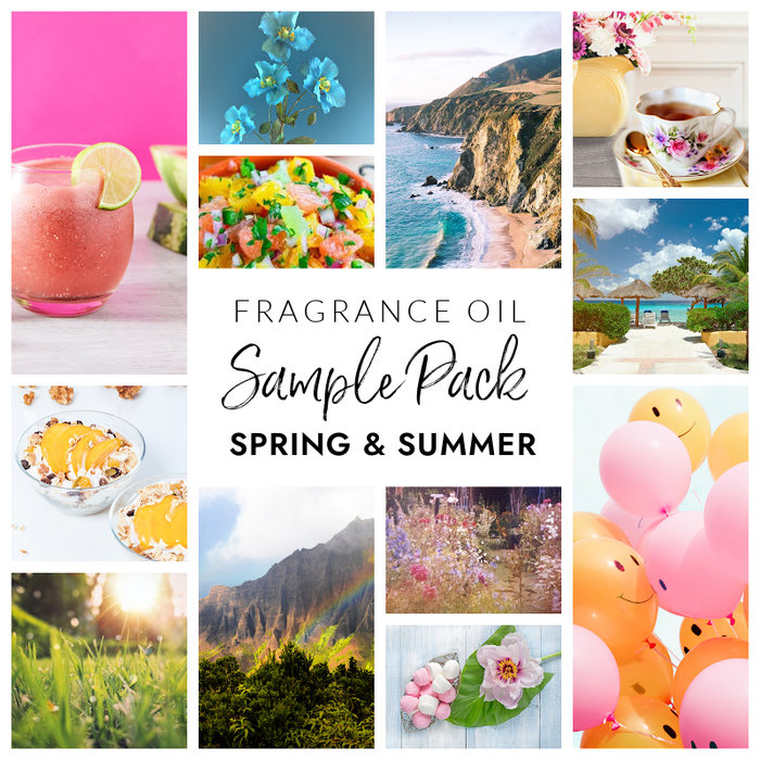 * Spring & Summer Fragrance Oil Sample Pack - NorthWood Candle & Craft