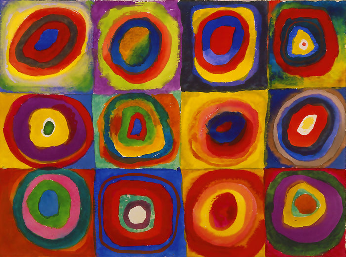 Squares with Concentric Circles | Wassily Kandinsky