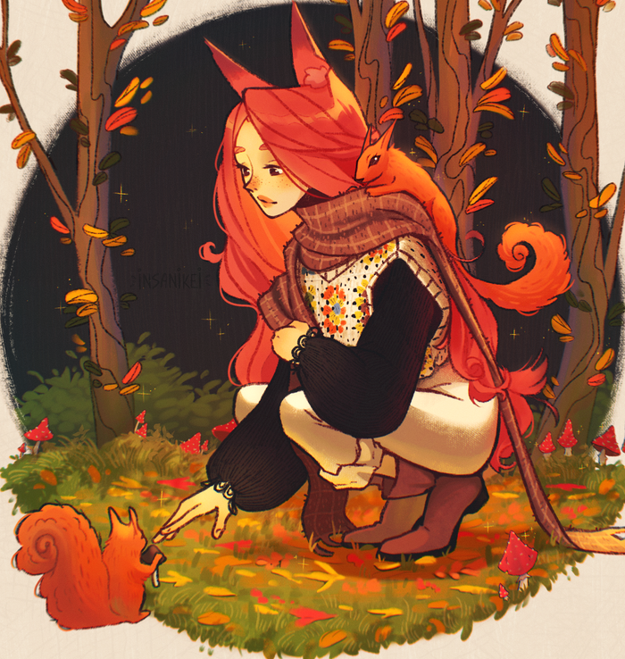 Squirrel Friends