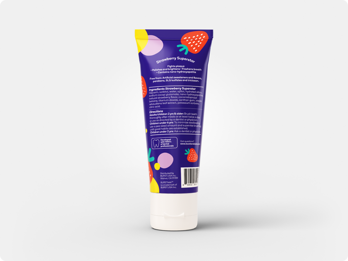 Strawberry Superstar Kids Toothpaste Refill