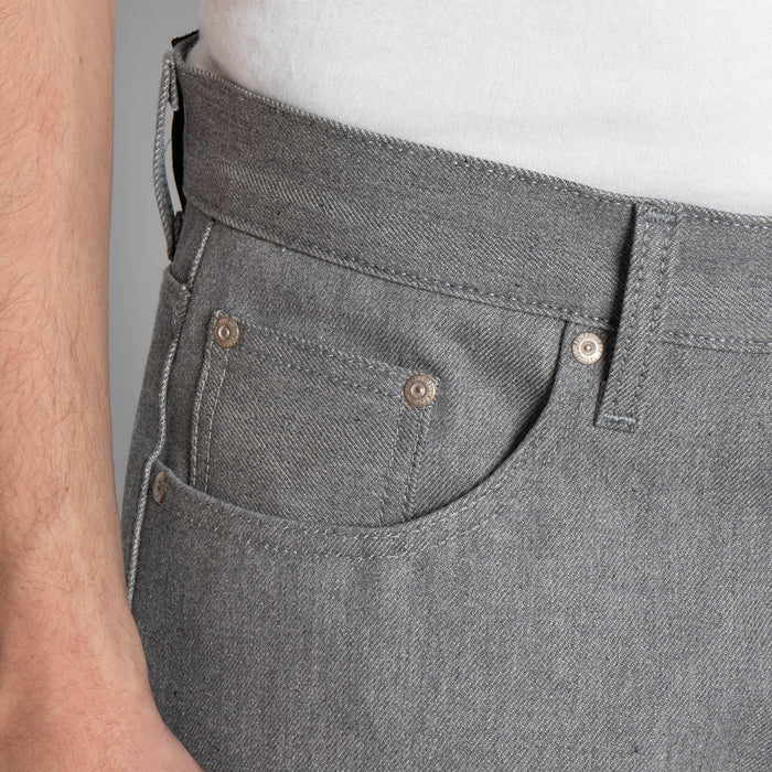 Strong Guy - Heather Grey Selvedge by Naked & Famous Denim