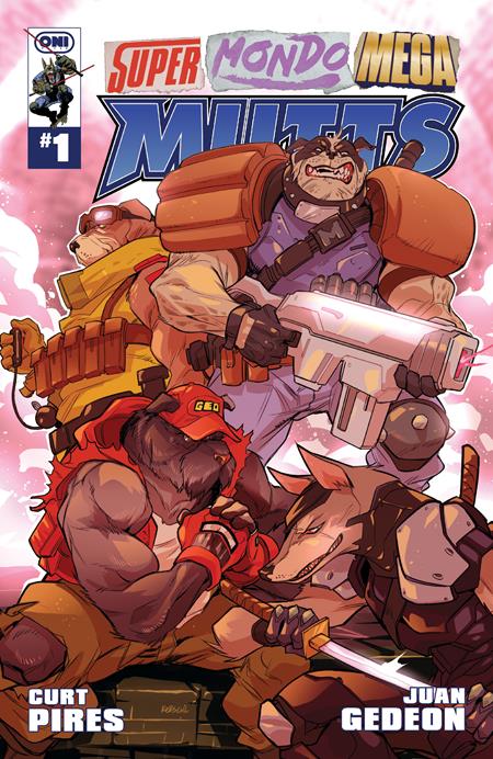 SUPER MONDO MEGA MUTTS #1 (OF 4) CVR C KARL KERSCHL VAR (MR)