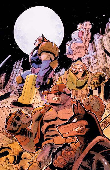 SUPER MONDO MEGA MUTTS #1 (OF 4) CVR H INC 1:20 DAVID LAFUENTE FULL ART VAR (MR)