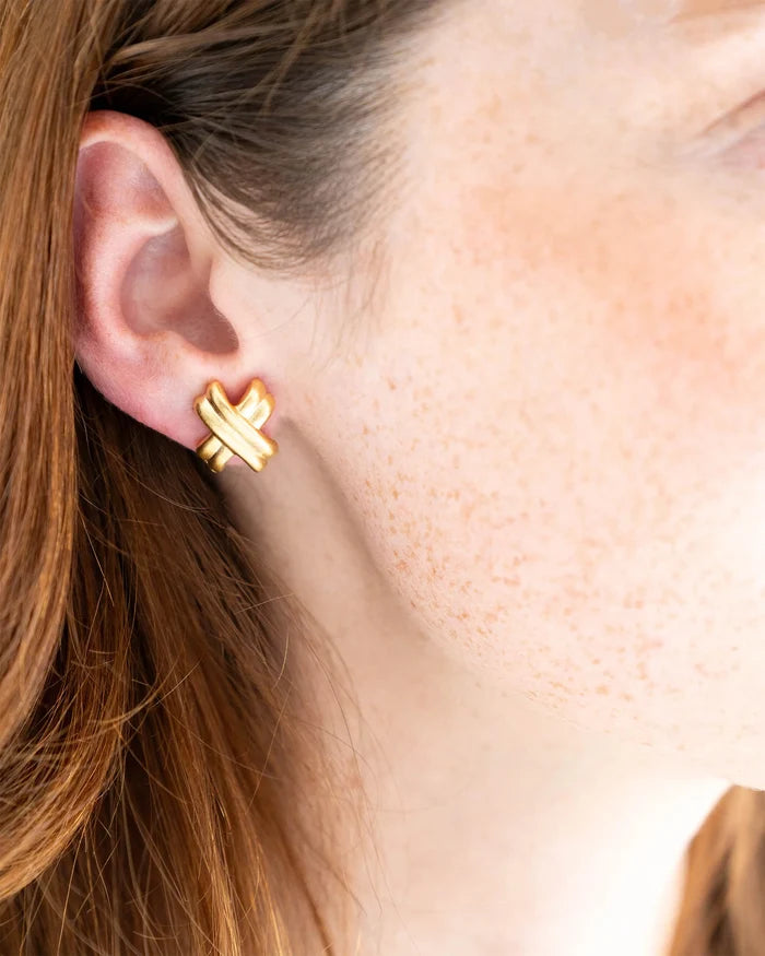 Susan Shaw Mini X Studs