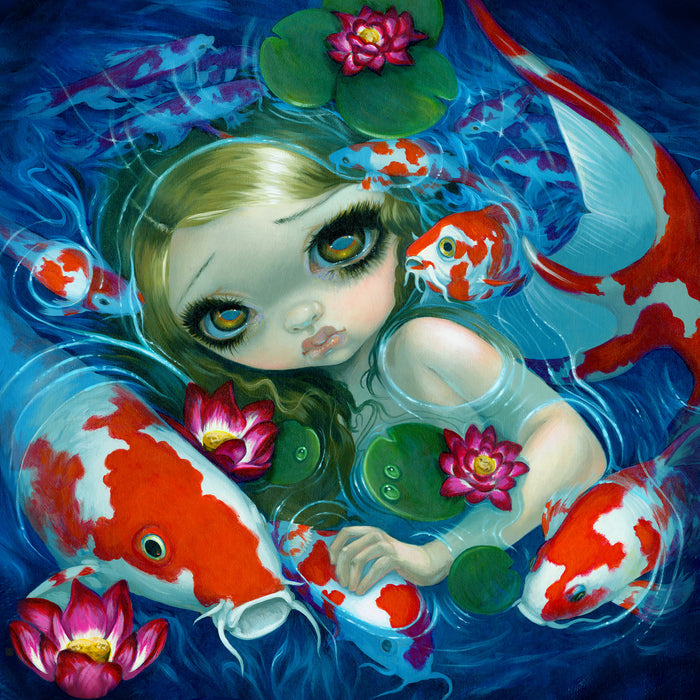 Swimming With Koi