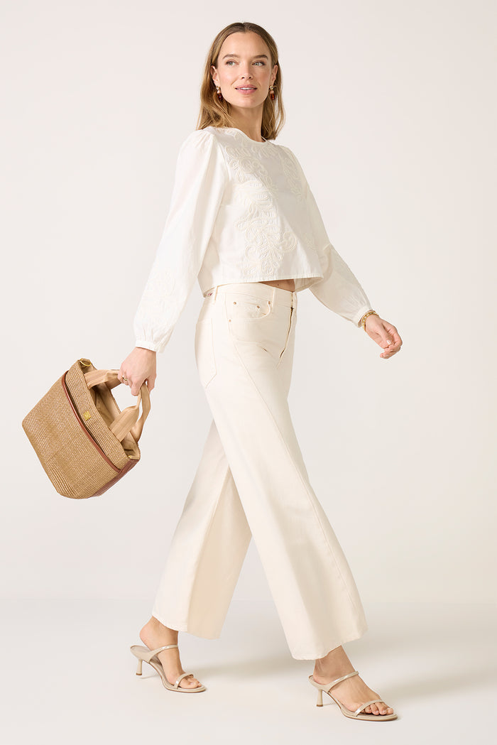 Tatiana Poplin Top