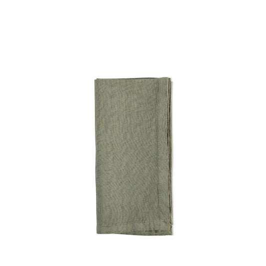 R+D.LAB tela napkin in light green linen
