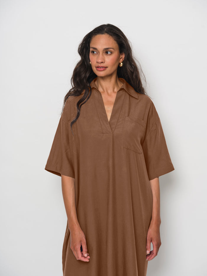 Tencel Shirt Dress