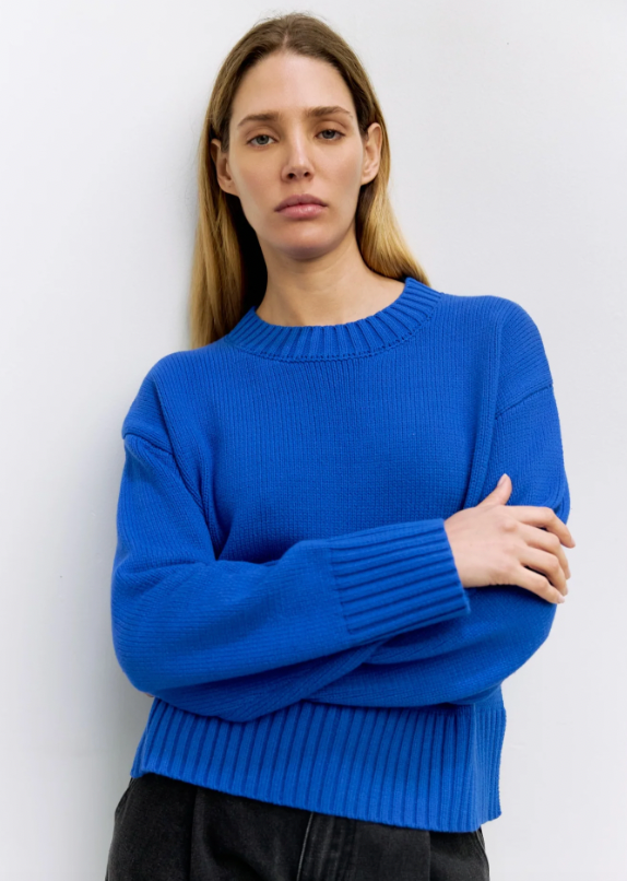 The Asher Sweater - Blue