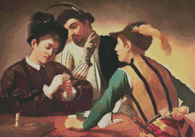 The Cardsharps | Michelangelo Caravaggio