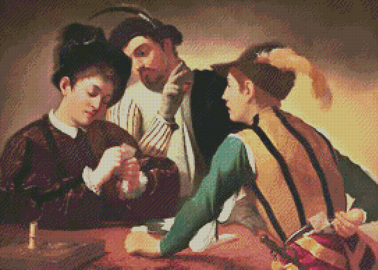 The Cardsharps | Michelangelo Caravaggio