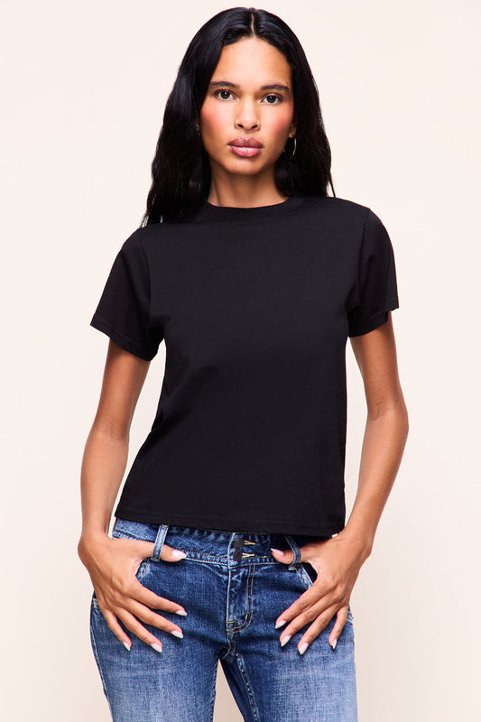 The Everyday Relaxed Tee in Black